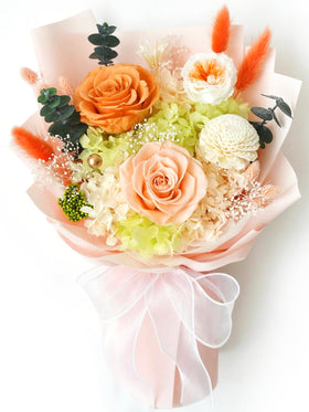 ZMRU preserved bouquet on display for timeless home decor