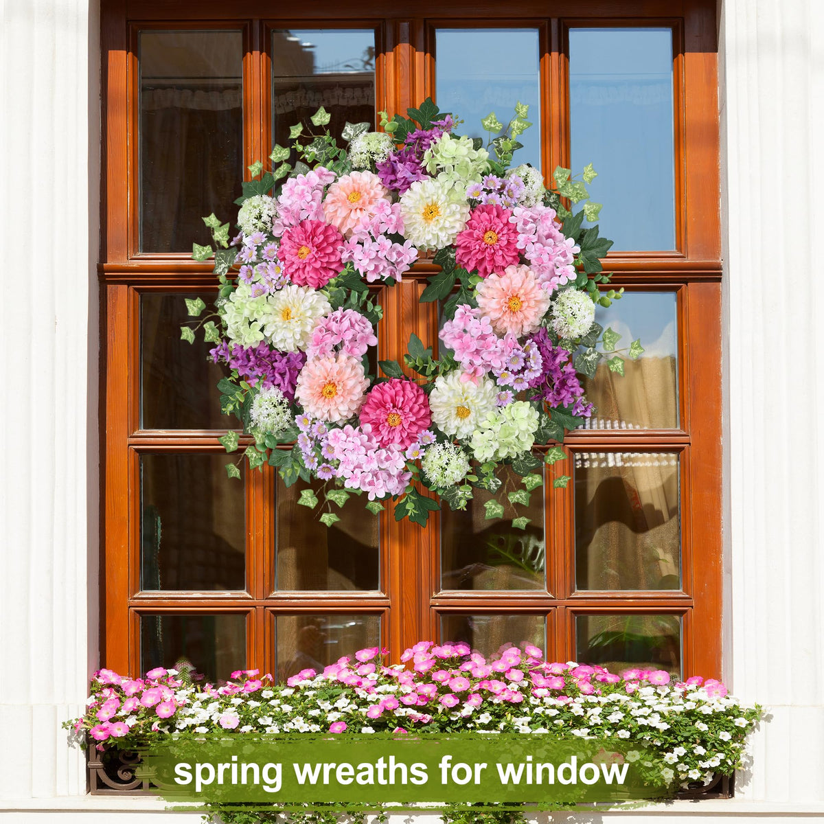 Zmtyykh seasonal ideas for Valentine’s Day and Easter with this wreath