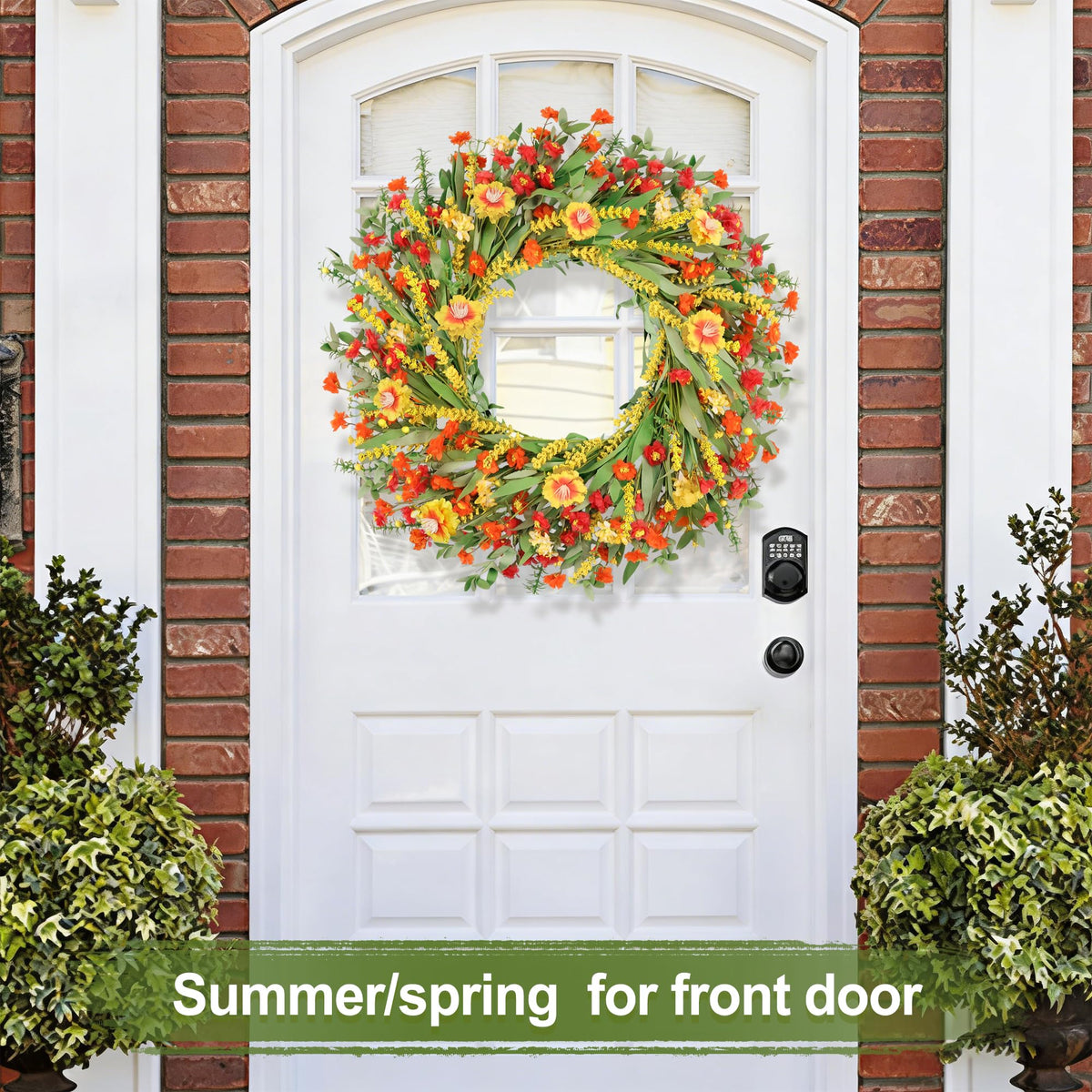 Zmtyykh versatile indoor or outdoor decoration for porch, window, or wall.