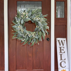 Zmtyykh versatile front door décor for holidays, events, and everyday charm