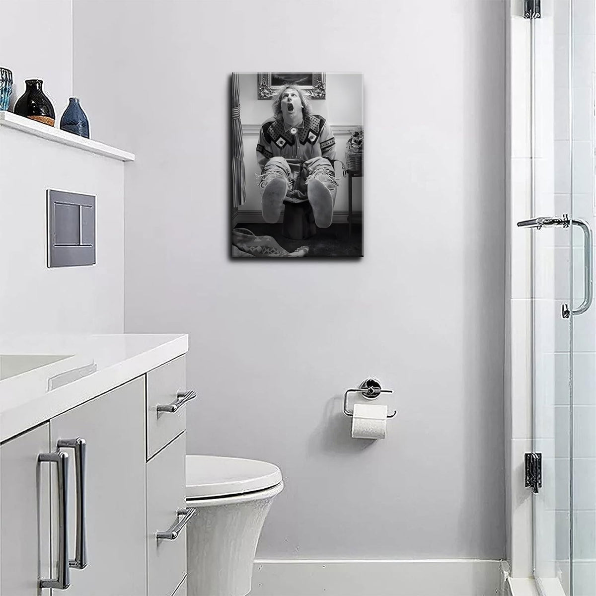 ZNHART gift idea framed canvas perfect for movie fans and decor lovers