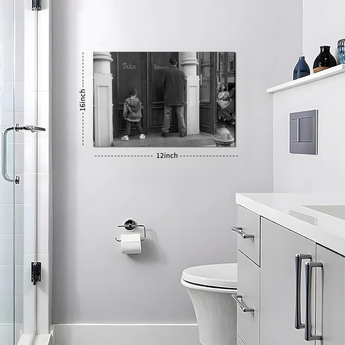 ZNHART vintage canvas poster print brings enduring style to any room.