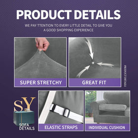 ZNSAYOTX non-slip strap system keeps the cover in place during daily use.