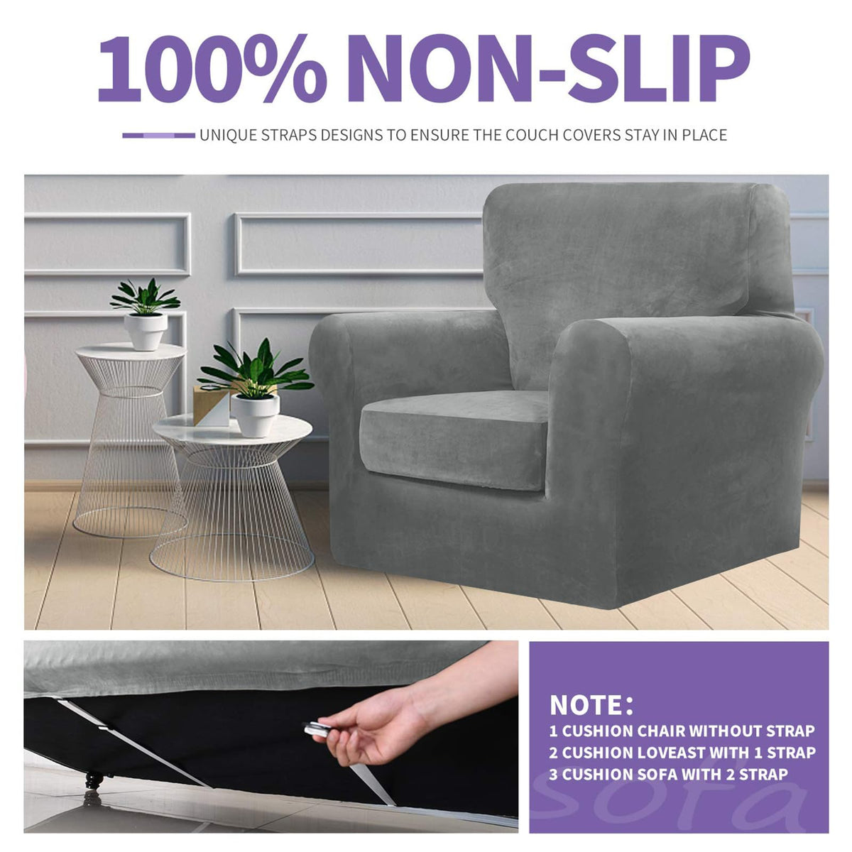 ZNSAYOTX pet-friendly protector guards against pet hair and spills.