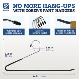 Zober closet organization space-saving design frees hanging room