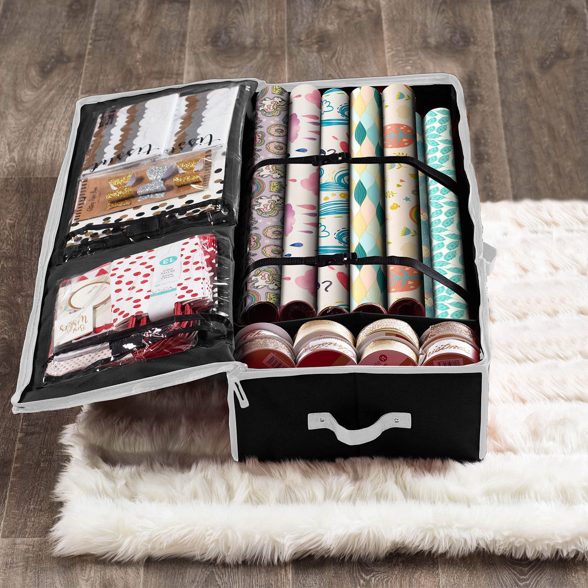 ZOBER collapsible design image for flat seasonal storage