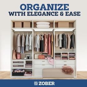 zober heavy jacket on hanger demonstrates durability under weight.