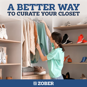 ZOBER Notched shoulders prevent straps from slipping