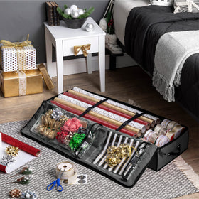 ZOBER wrap storage with dual zipper keeps bows and tools secure and accessible.
