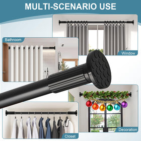 ZOCONE versatile indoor-outdoor rod for bathrooms and living areas