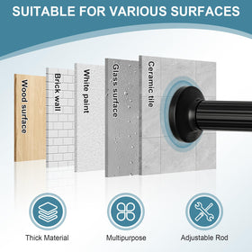 ZOCONE patio-use rod suitable for gazebos and outdoor spaces