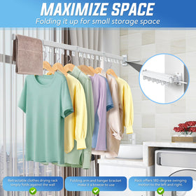 ZOFGENOW 360-degree rotating hooks for optimal sun and breeze exposure.