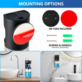 ZOFGENOW modern black design complements any bathroom.