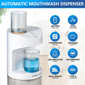 ZOFGENOW dispenser showing three levels: 10 ml, 20 ml, 30 ml for precise dosing.