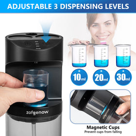 ZOFGENOW three-dispense levels make dosing simple.
