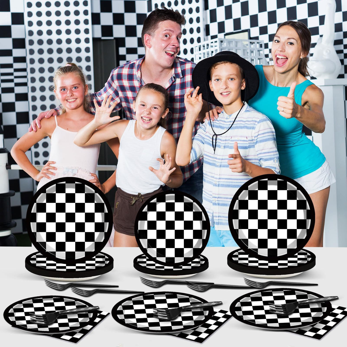 ZOIIWA disposable party supplies save time after events