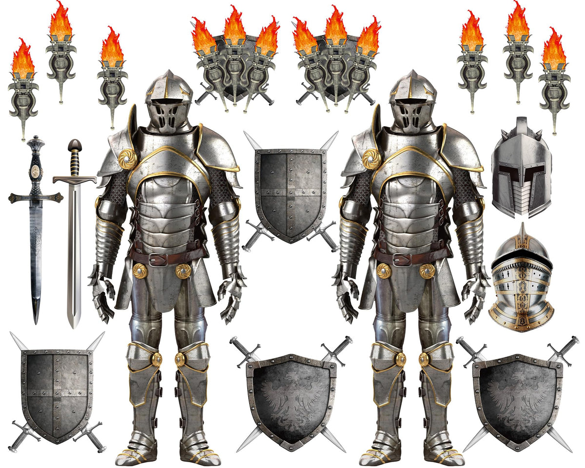 ZOIIWA 6ft knight cutout for dramatic photo booth backdrop