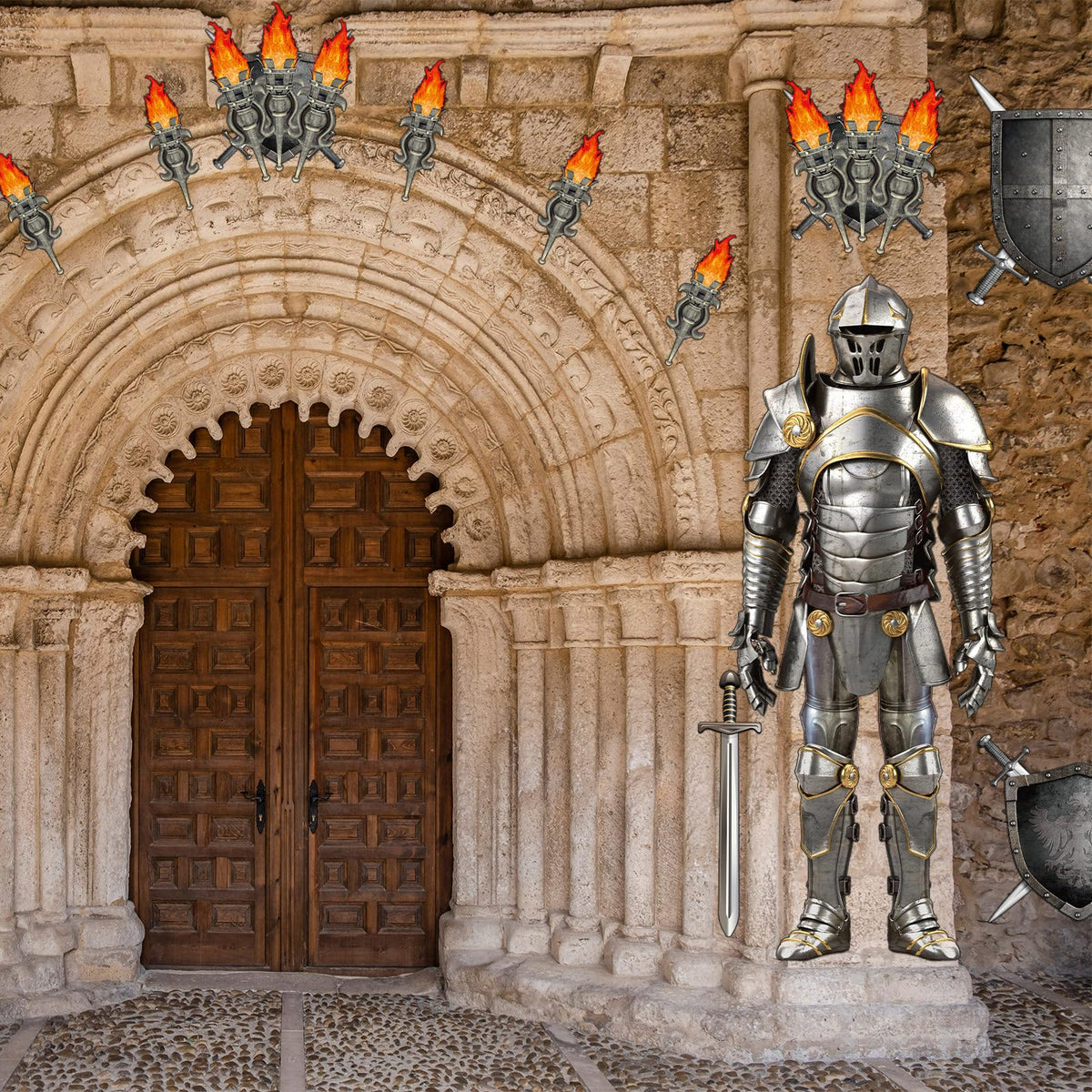 ZOIIWA 74cm sword adds action to knight-themed displays