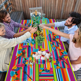 ZOIIWA full ZOIIWA Fiesta party set arranged on a table for celebration