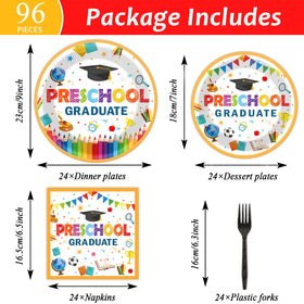 ZOIIWA preschool-grad-plates-7inch-white: Kid friendly 7 inch plates for snacks and quick cleanup.