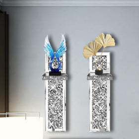 ZOLAPI floating candle sconce on a small shelf for contemporary display