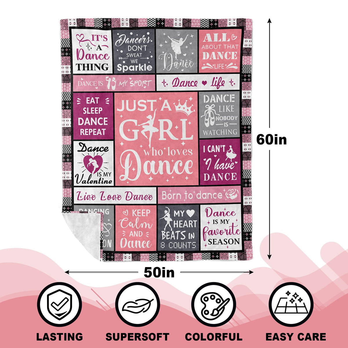 Zolumy dance blanket ideal for auditions and rehearsals