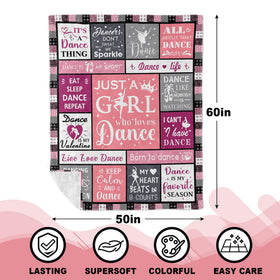 Zolumy dance blanket ideal for auditions and rehearsals