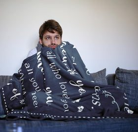 Zolumy graduation blanket stays soft after washing with easy care.