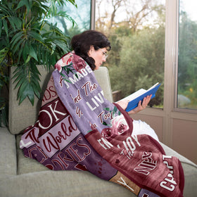 Zolumy retirement blanket durable stitching and washability