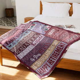 Zolumy retirement blanket ideal for travel car trips
