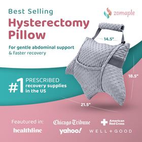 Zomaple gel-pack-pocket provides targeted heat or cold relief after activity.