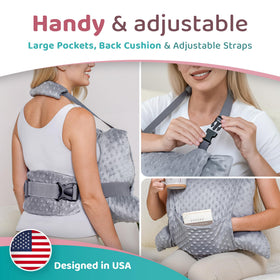 Zomaple removable-cover keeps the pillow fresh between uses.