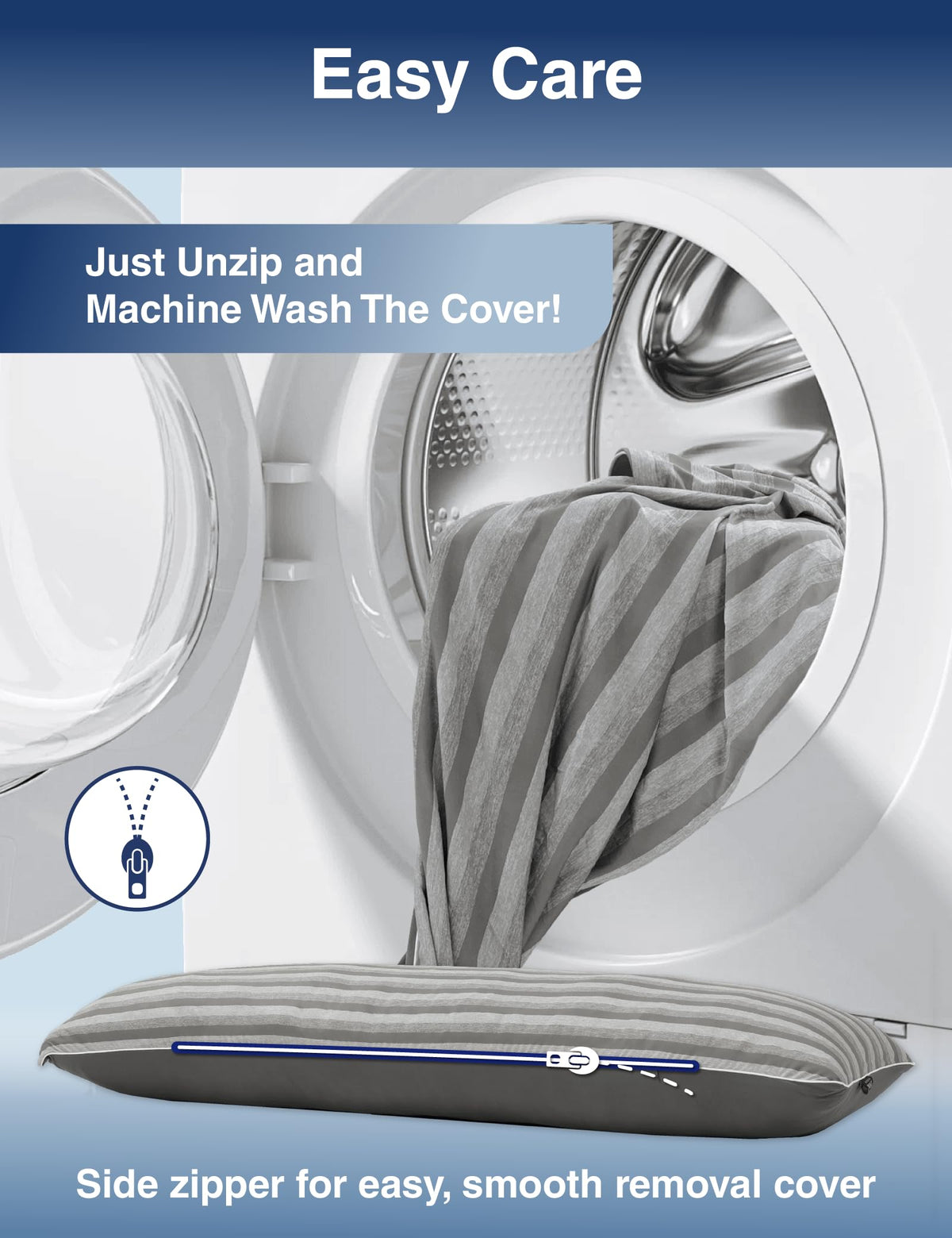 ZonLi vacuum-pack packaging preserves pillow quality during shipping