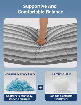 ZonLi pillow used for reading and TV time with relaxed lounging