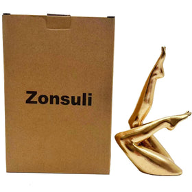 Zonsuli Golden Legs gift-idea sculpture for housewarming.