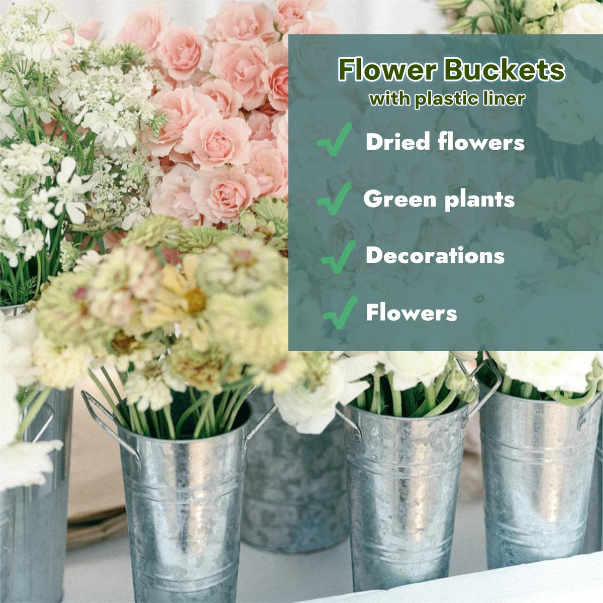 ZOOFOX wedding decor vase creates vintage ambiance for ceremonies.