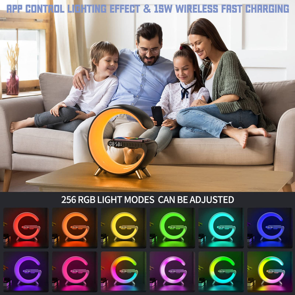 ZORAST BKDRL digital clock display with alarm keeps your schedule visible.
