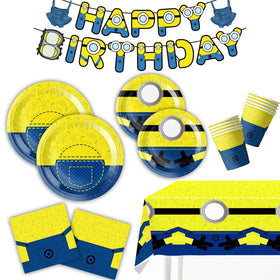 Zorpex cartoon mini jeans banner for a festive party backdrop