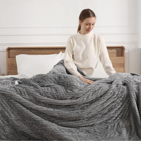 Zorvixia blanket emphasizes built-in overheat protection for safety.