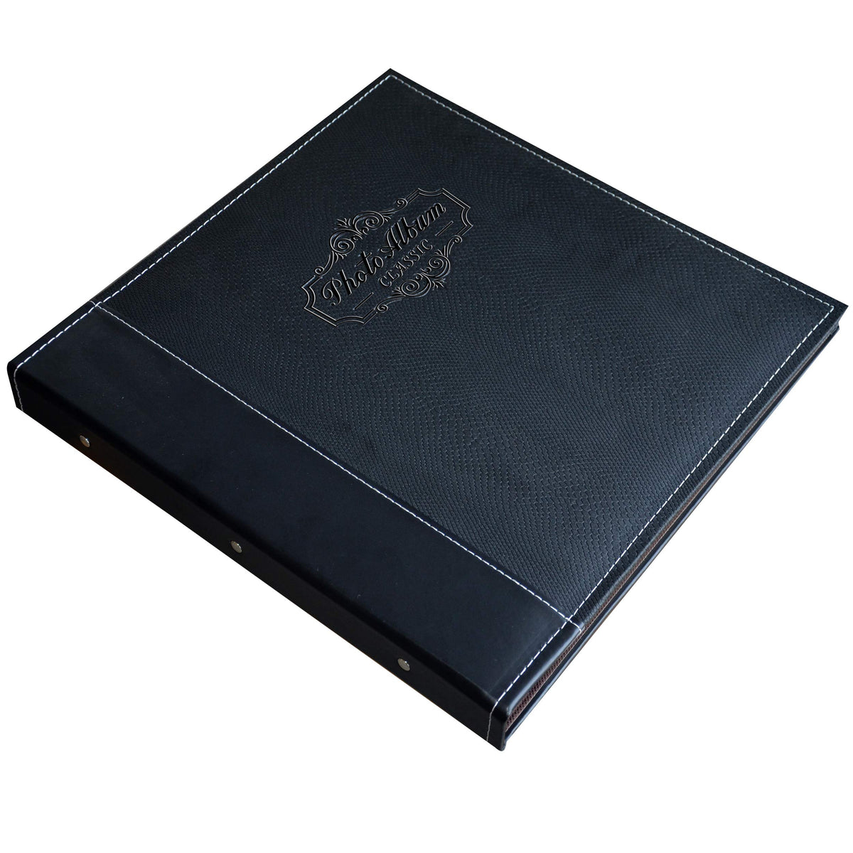 ZOVIEW ART large black leather cover adds premium touch and durability.