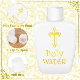 ZPOYOT compact round holy water bottle design