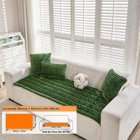 ZQFFB couch cover on sofa fully covers two or three cushions