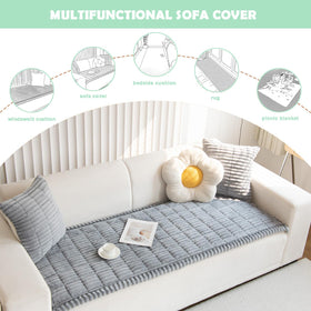 ZQFFB pet-friendly sofa protector designed for family living rooms.