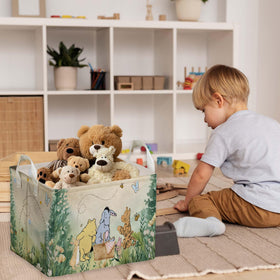 ZsaTuiy Winnie Storage Basket is multifunctional for nursery, laundry, and more.