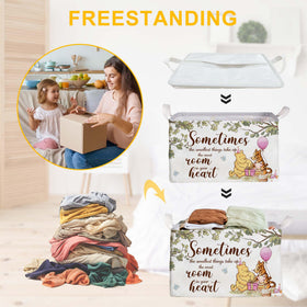 Foldable design makes storage easy to tuck away when not in use.