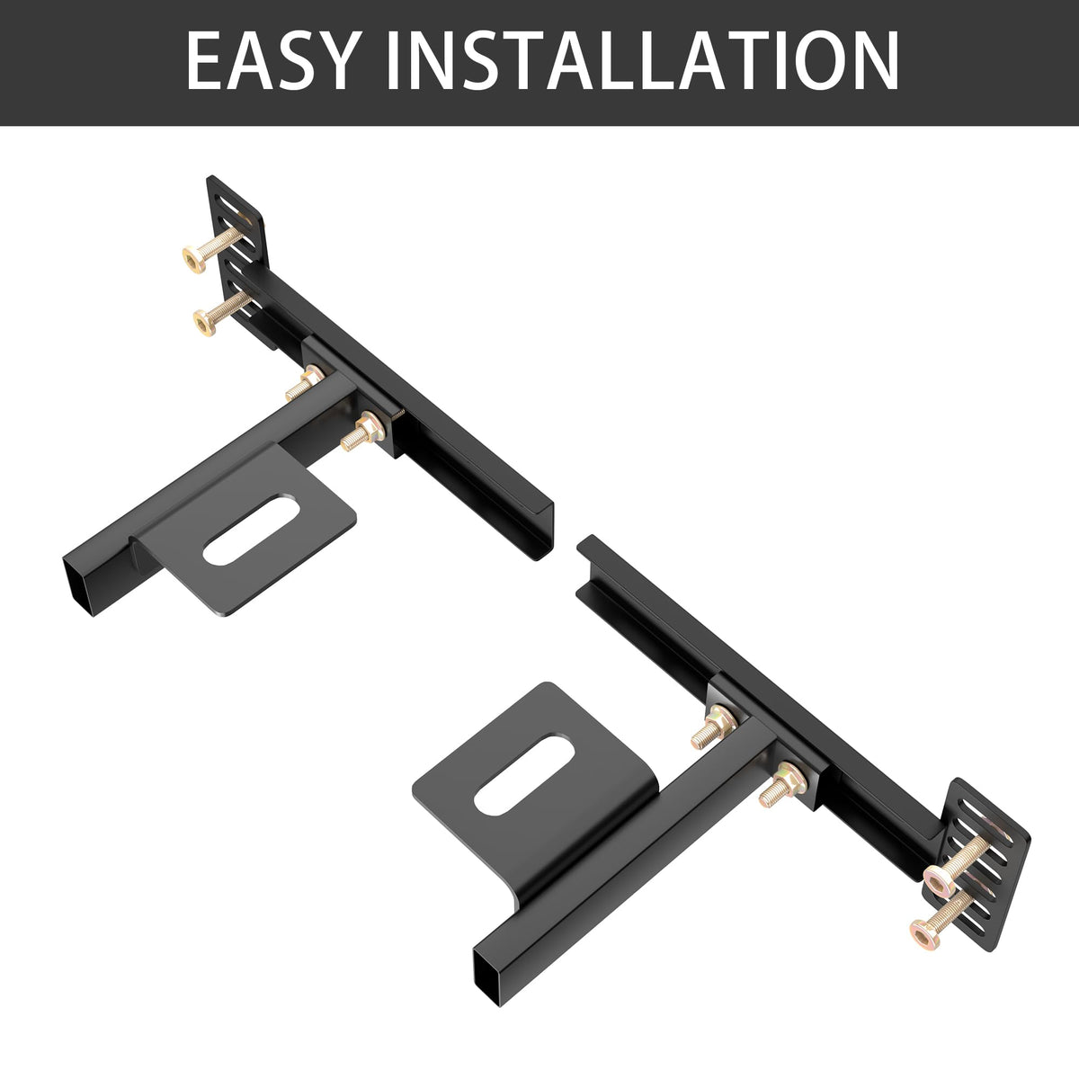ZUAGCO matte black finish resists rust and blends with modern decor.