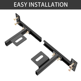 ZUAGCO matte black finish resists rust and blends with modern decor.
