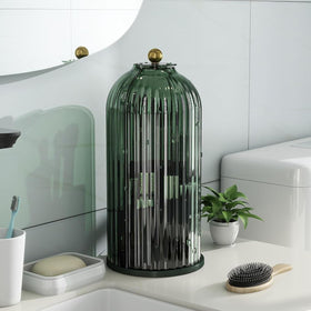 Zufudo all-green durable plastic construction designed for long term bathroom use.