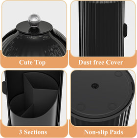Zufudo three-height compartments fit varied items