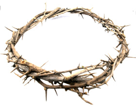 Zuluf crown of thorns bethlehem ornament for sacred home decor and devotional focus.